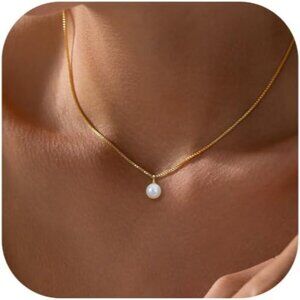 🆕 Women Gold Trendy Cross Pendant Necklace Charm Choker Dainty Religious Faith